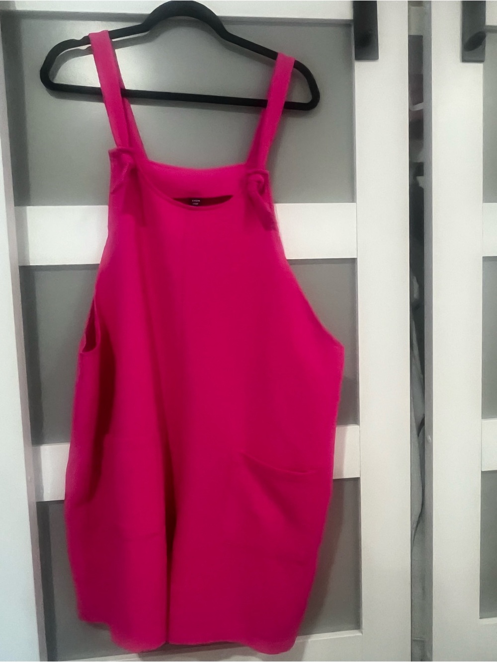 SHEIN Hot Pink Sleeveless Jumpsuit Romper
